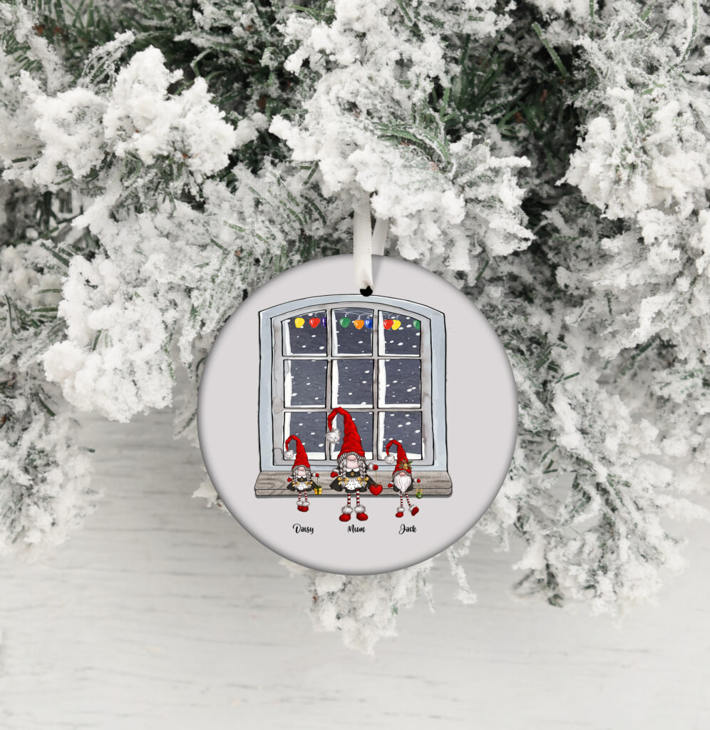 Christmas Gonk Gnome Family Design Set.