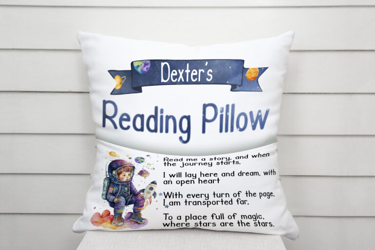 Space Reading Pillow