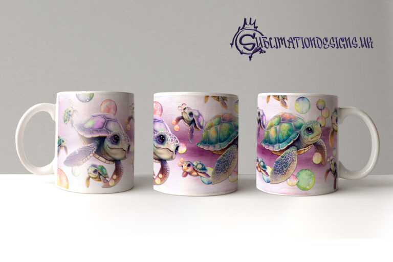 Turtles Mug Wraps