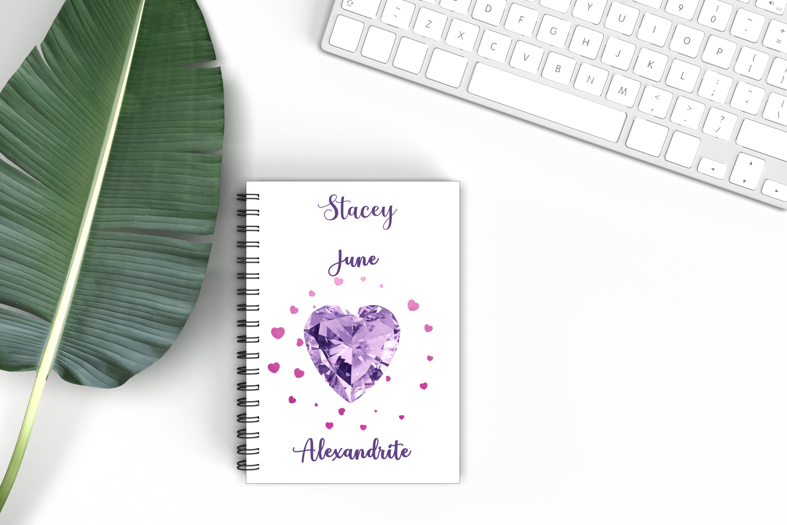 Illustration showcasing the Birth month Gemstone Design Set.