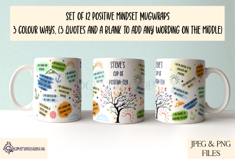 Male Mental Health Mug Wraps