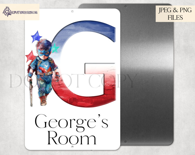 Super Boy Alphabet Blue