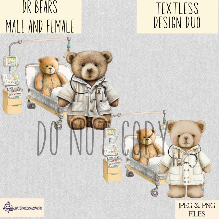 Dr. Bear Male And Female Pair