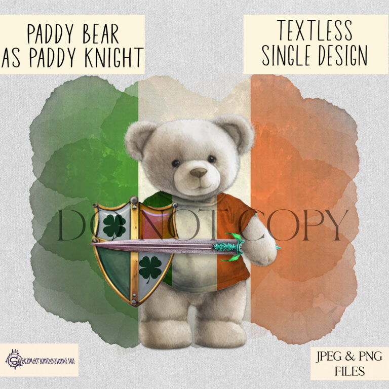 Paddy The Irish Knight Design