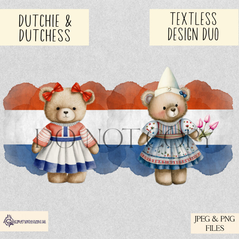 Dutchie and Dutchess Bear Designs