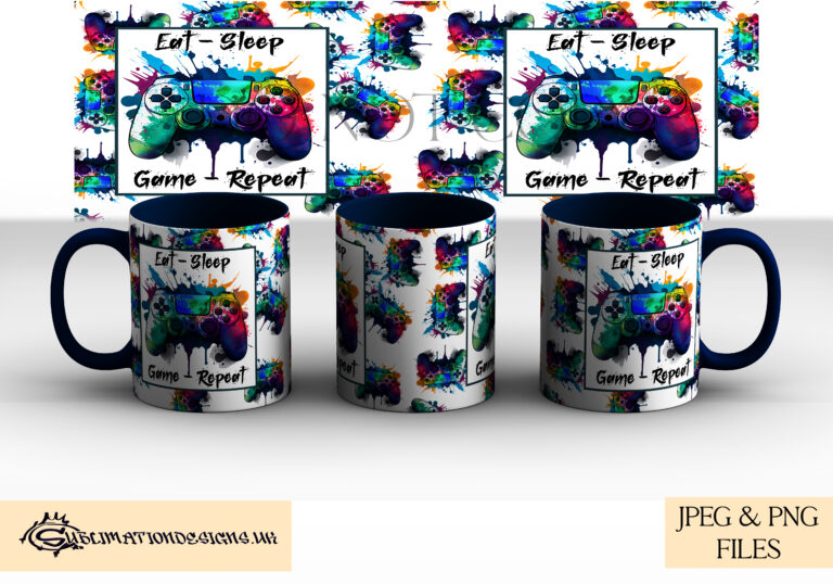 Gaming Controller PS Inspired Vibrant