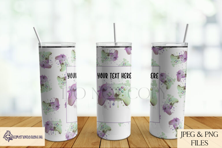 Gaming Controller X Box Inspired Pastel Designs