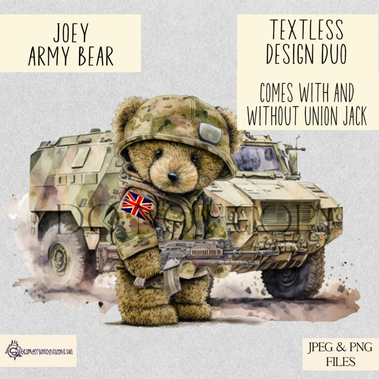 Military Bear Collection | Joey The Army Bear Edition