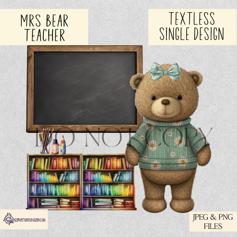 Mrs. Bear Teacher Design