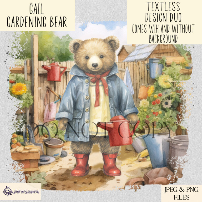 Gail The Gardener Bear