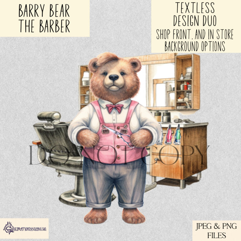 Barry The Barber Bear
