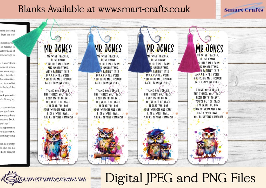 Wise owl teacher design with a vibrant paint splash background.