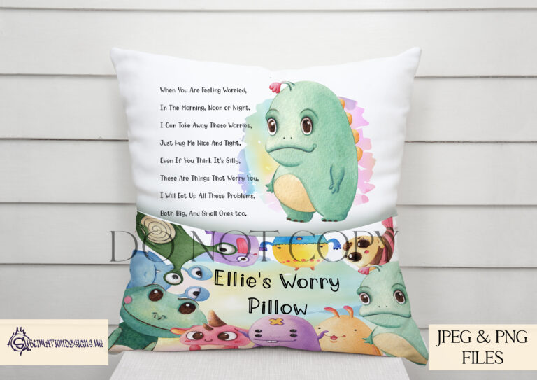 Worry Monster Designs Set 1