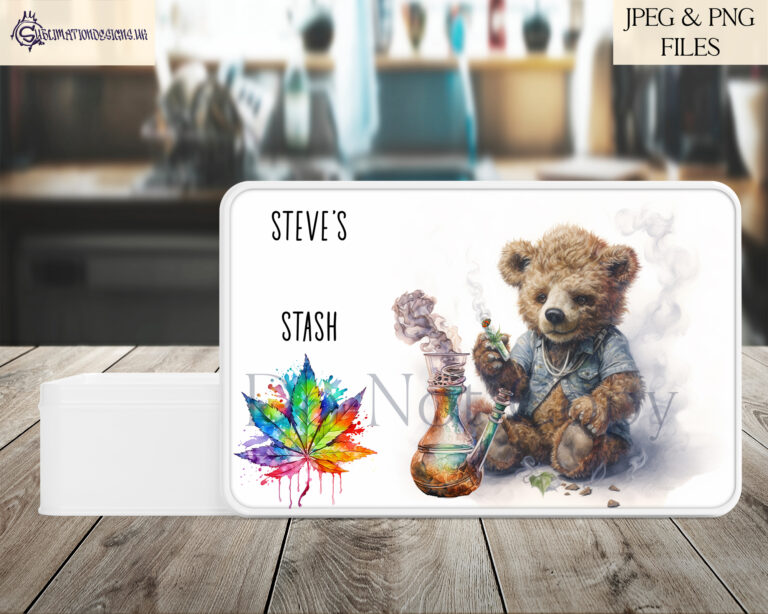 Marley Bear Smokes Cannabis