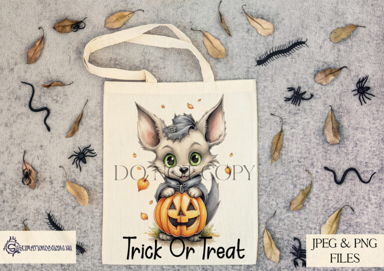 Halloween Cute Werewolves