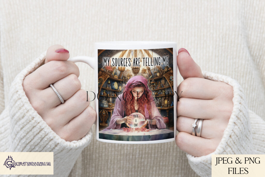 Comedy Fortune Teller Sublimation Design Set