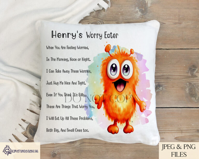 Worry Monster Designs Set 2