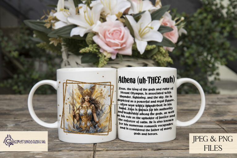 Greek God Sublimation Designs Set