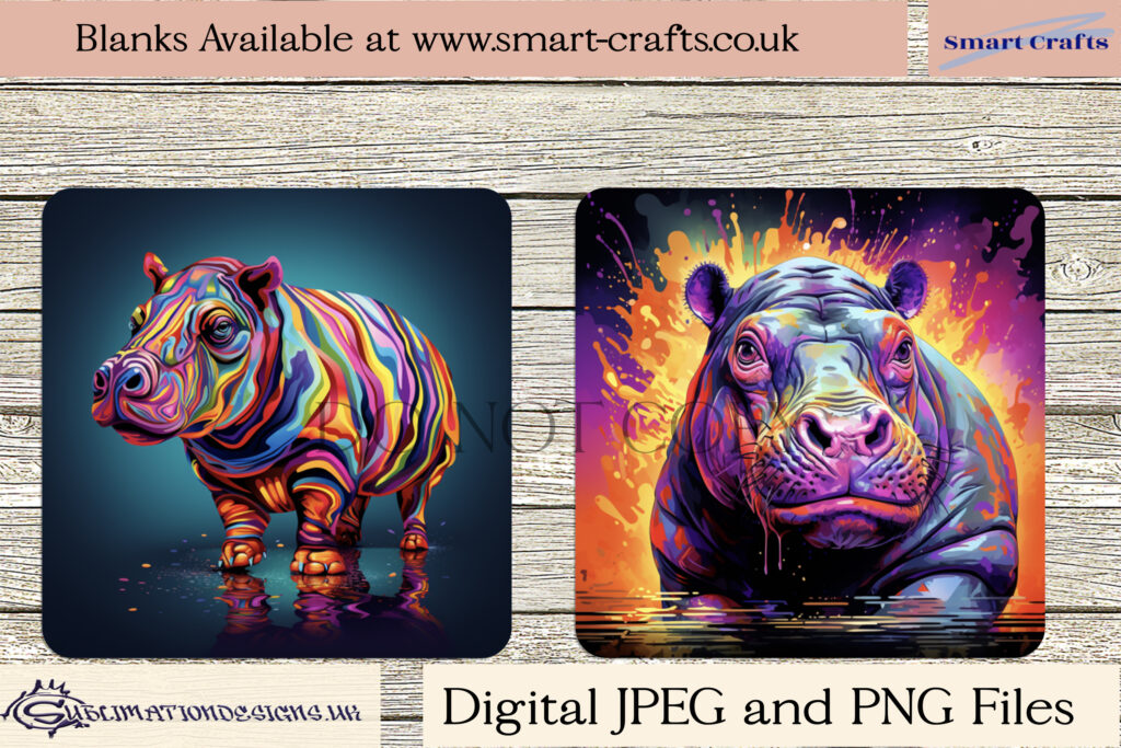 Vibrant Paint Splash Turtle Sublimation Designs Set