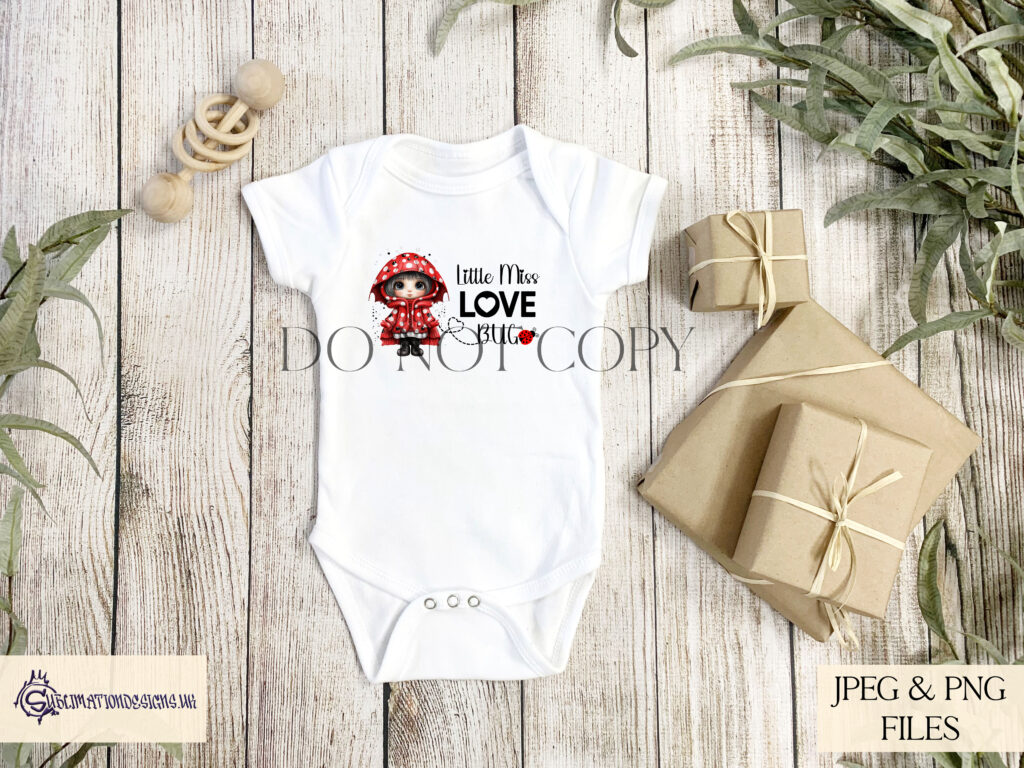 Cute Ladybug Sublimation Designs Set - A-Z Alphabet, Bookmarks, and Love Bugs - Sublimationdesigns.uk