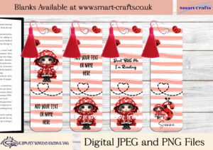 Cute Ladybug Sublimation Designs Set - A-Z Alphabet, Bookmarks, and Love Bugs - Sublimationdesigns.uk