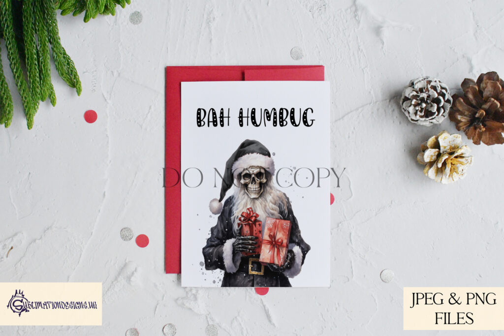 Bah Humbug Infuse your designs with a touch of irreverent charm. Customize prints, digital content, and merchandise to resonate with the unconventional spirit of the holiday season.