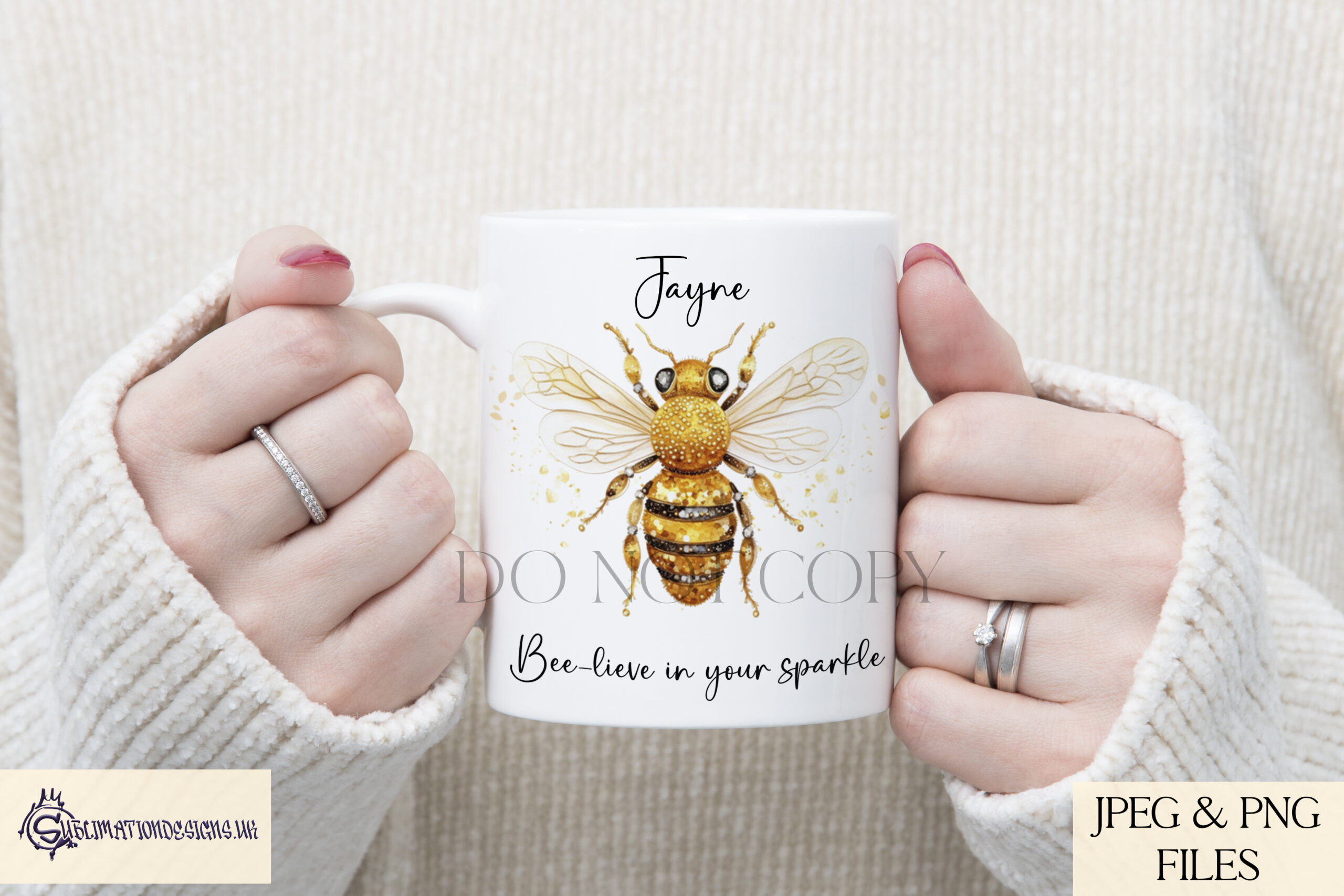 Stunning Golden Bling Bee's of Positivity