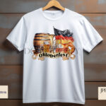 Illustration of an Oktoberfest design suitable for sublimation