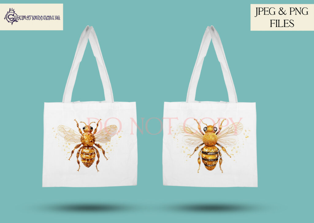 Stunning Golden Bling Bee's of Positivity