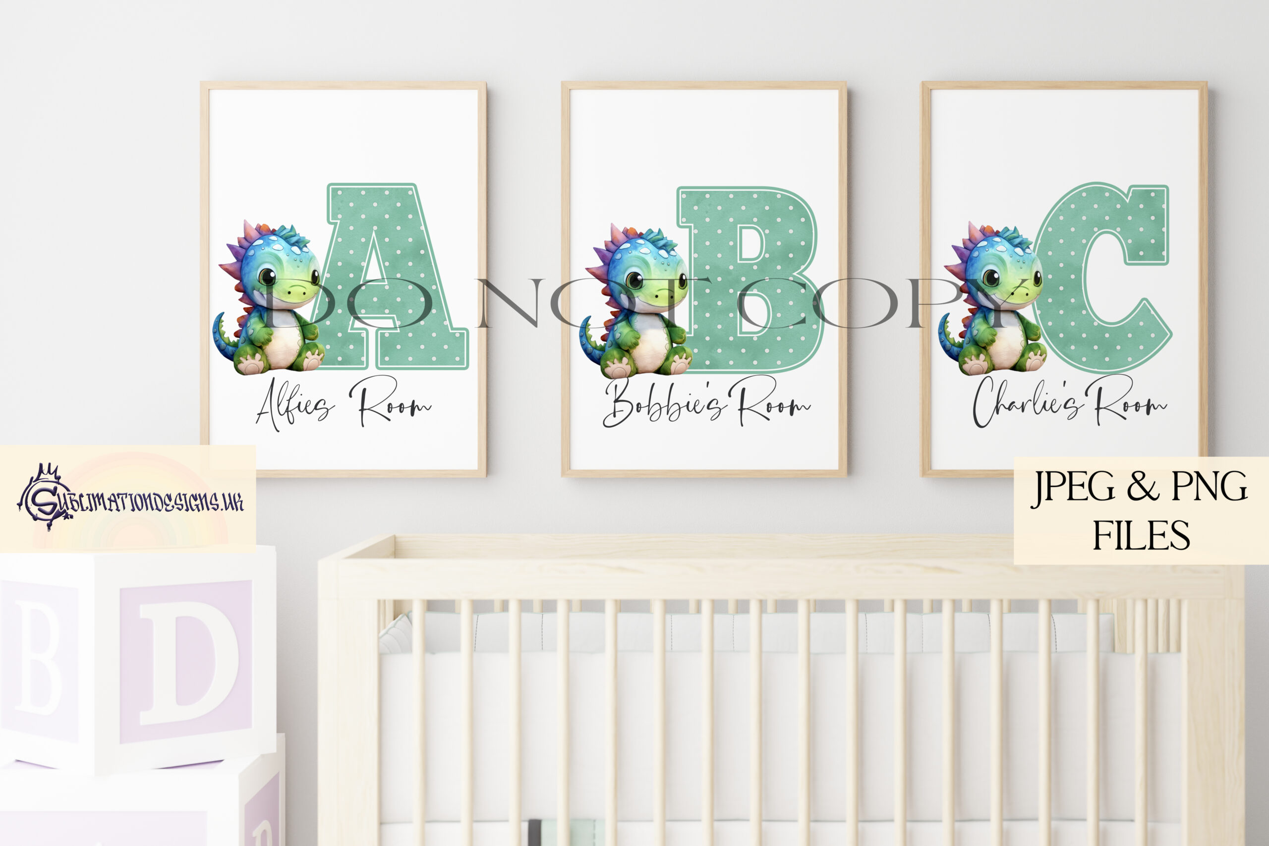 Dinosaur Alphabet - Letter  with Dinosaur Illustration