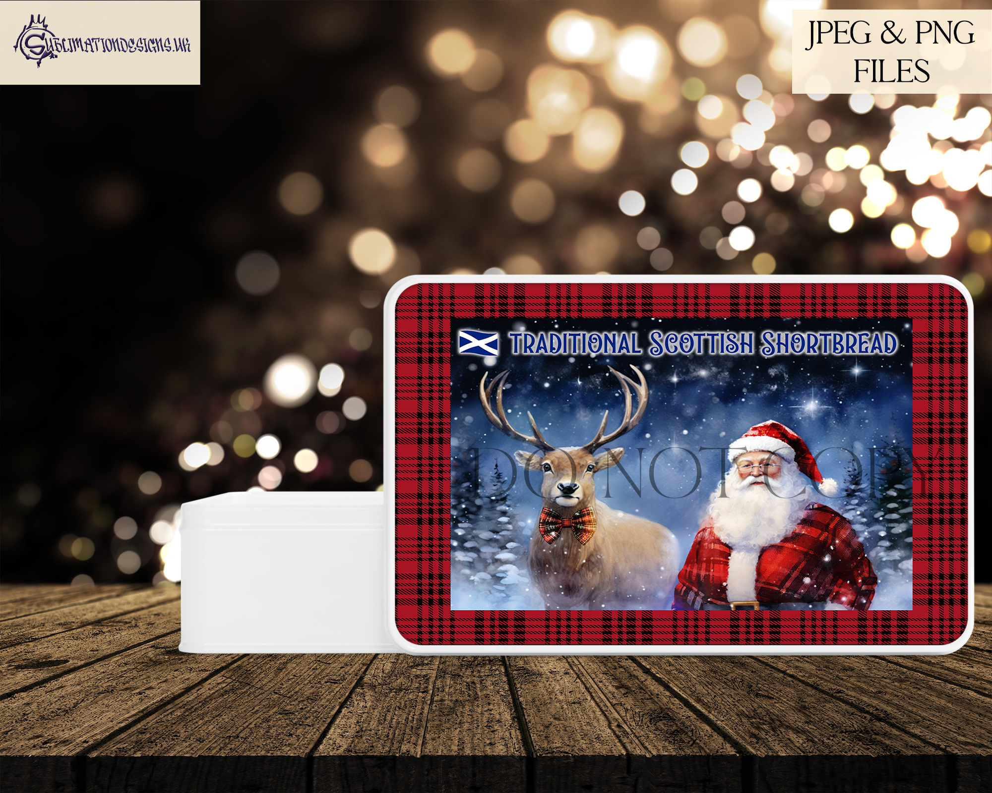 Scottish Christmas Traditions Design Set - 9 Enchanting Designs