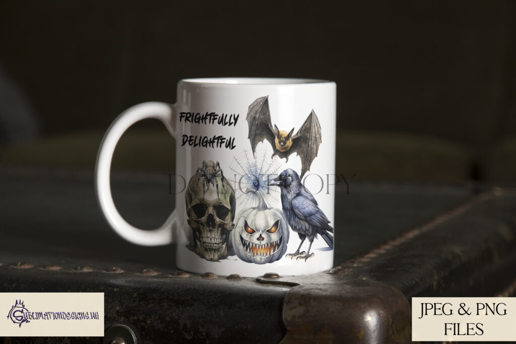 Gothic Inspired Halloween Design Set - Gothic Illustration