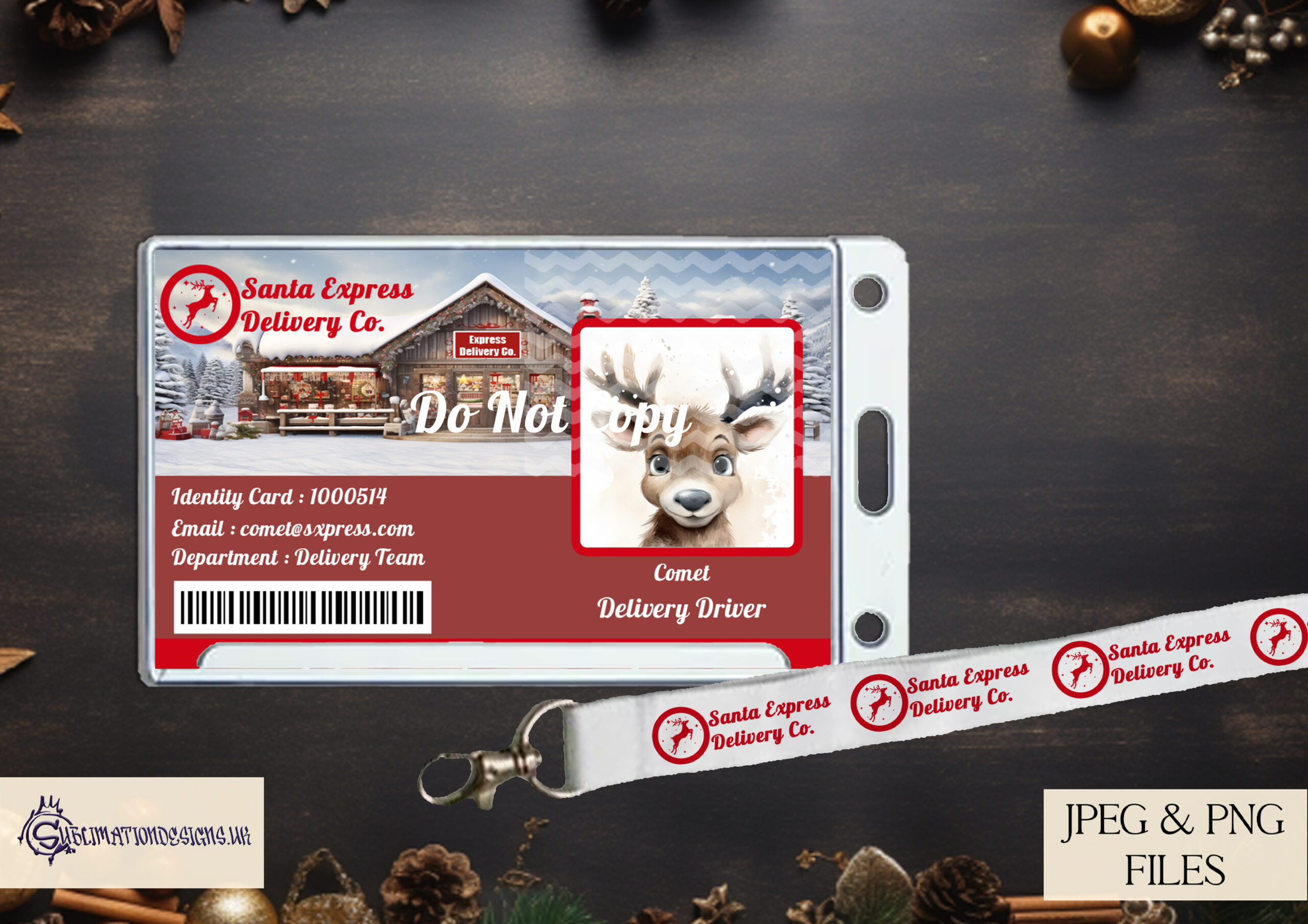 Santa's Express Delivery Company Set - Personalized Holiday Magic