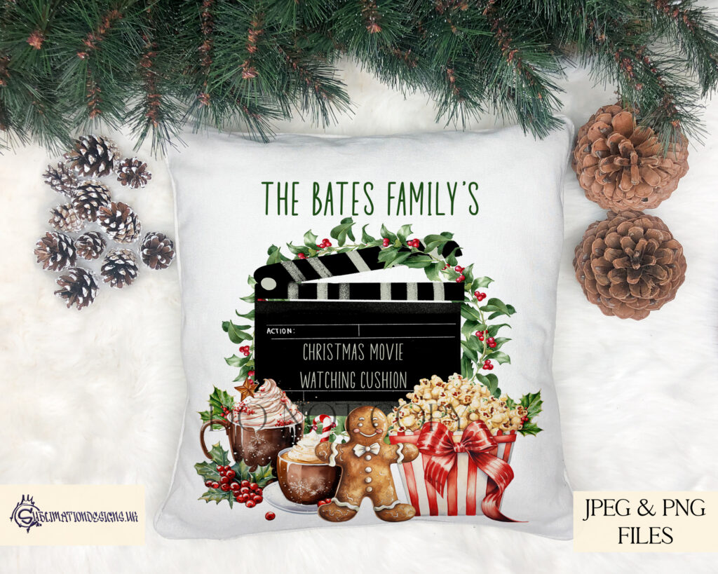 My Christmas Movie Watching Designs Set