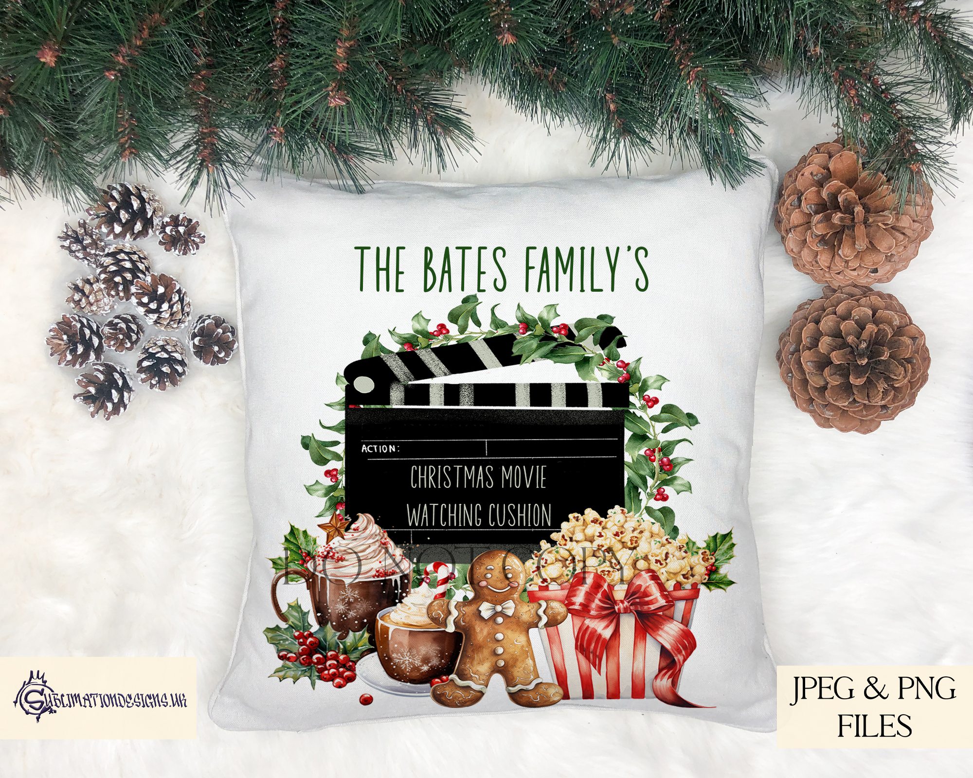 My Christmas Movie Watching Designs Set