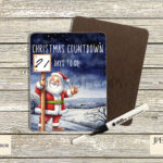 Santa Countdown Sign Design Set - Festive Countdown