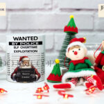 Santa's Wanted Mug Shot Designs Set