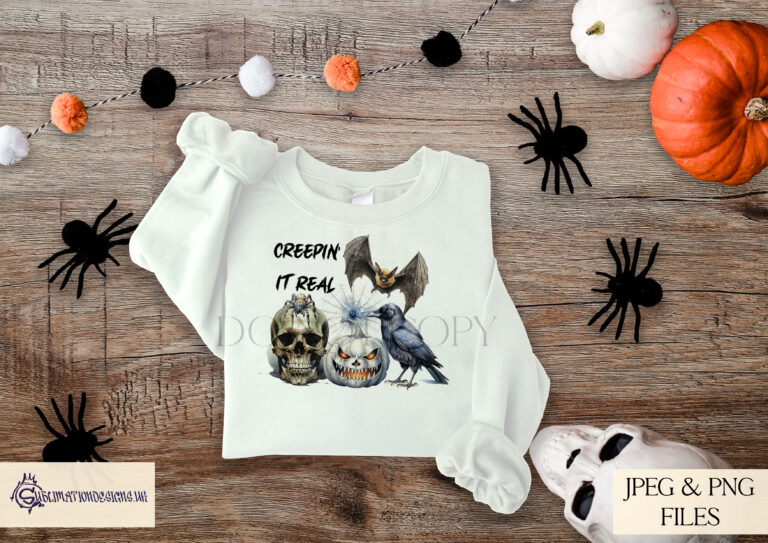 Gothic Inspired Halloween Design Set - Gothic Illustration