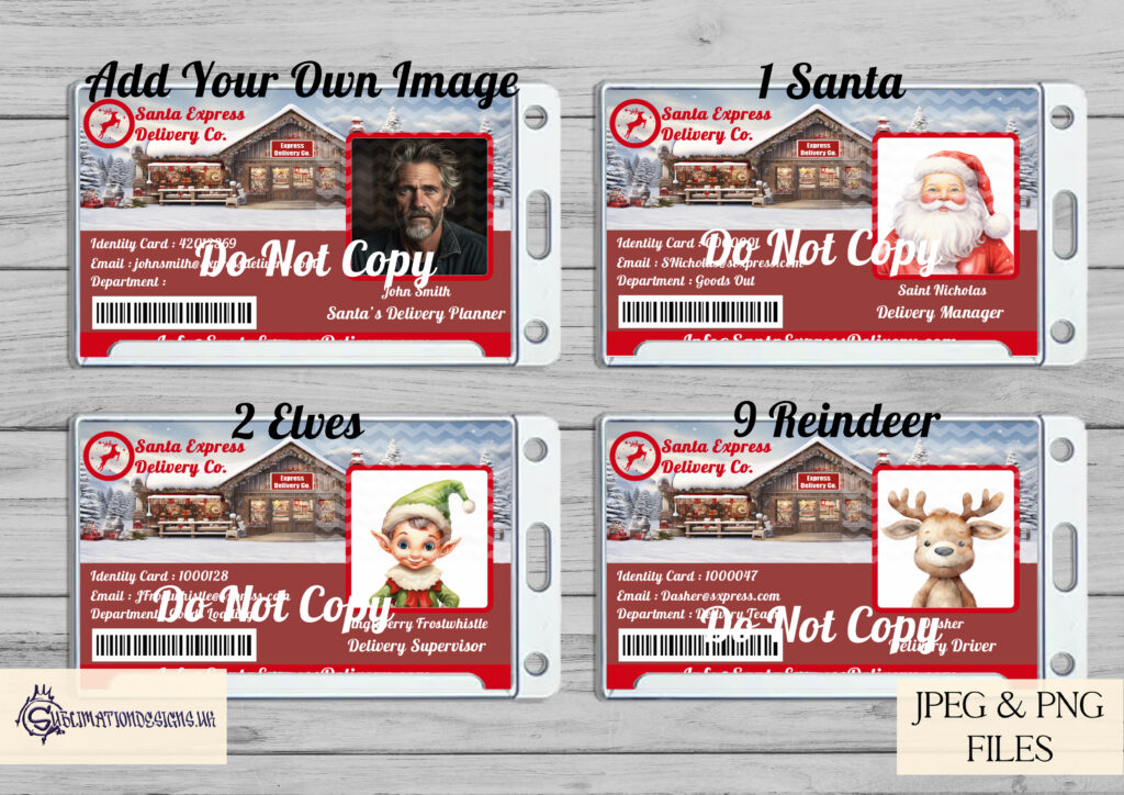 Santa's Express Delivery Company Set - Personalized Holiday Magic