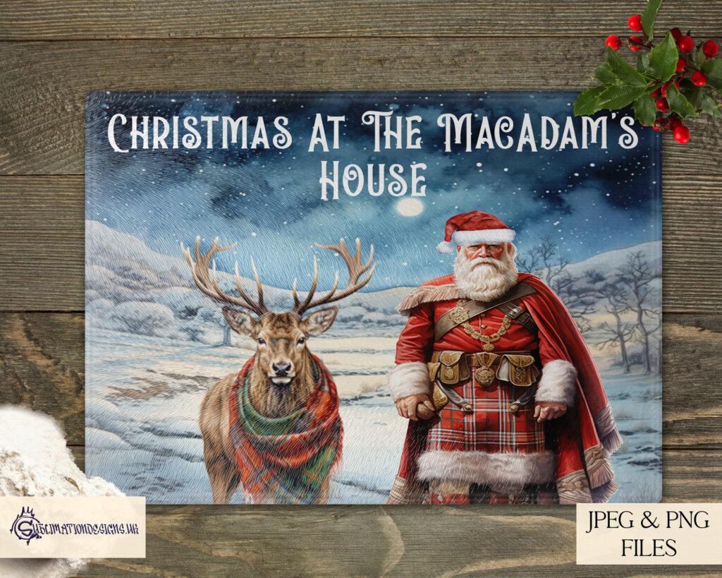 Scottish Christmas Traditions Design Set - 9 Enchanting Designs