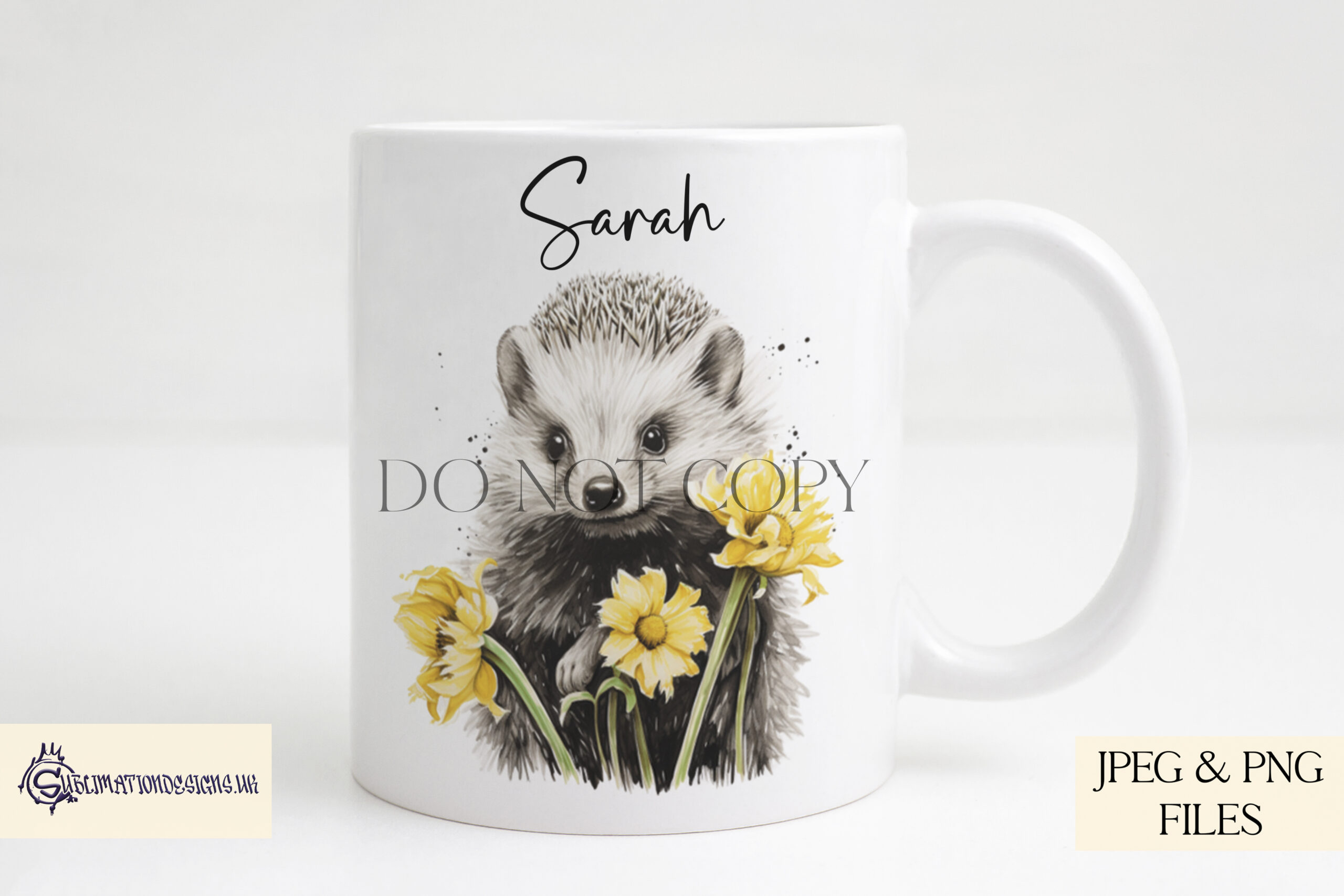 Hedgehog Floral Design