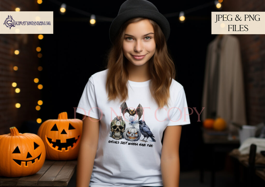 Gothic Inspired Halloween Design Set - Gothic Illustration