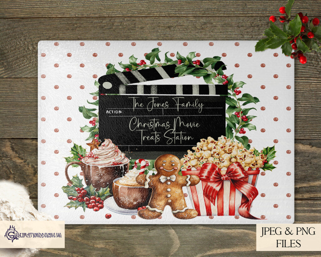 My Christmas Movie Watching Designs Set