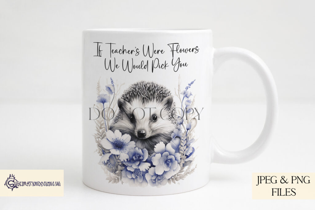 Hedgehog Floral Design