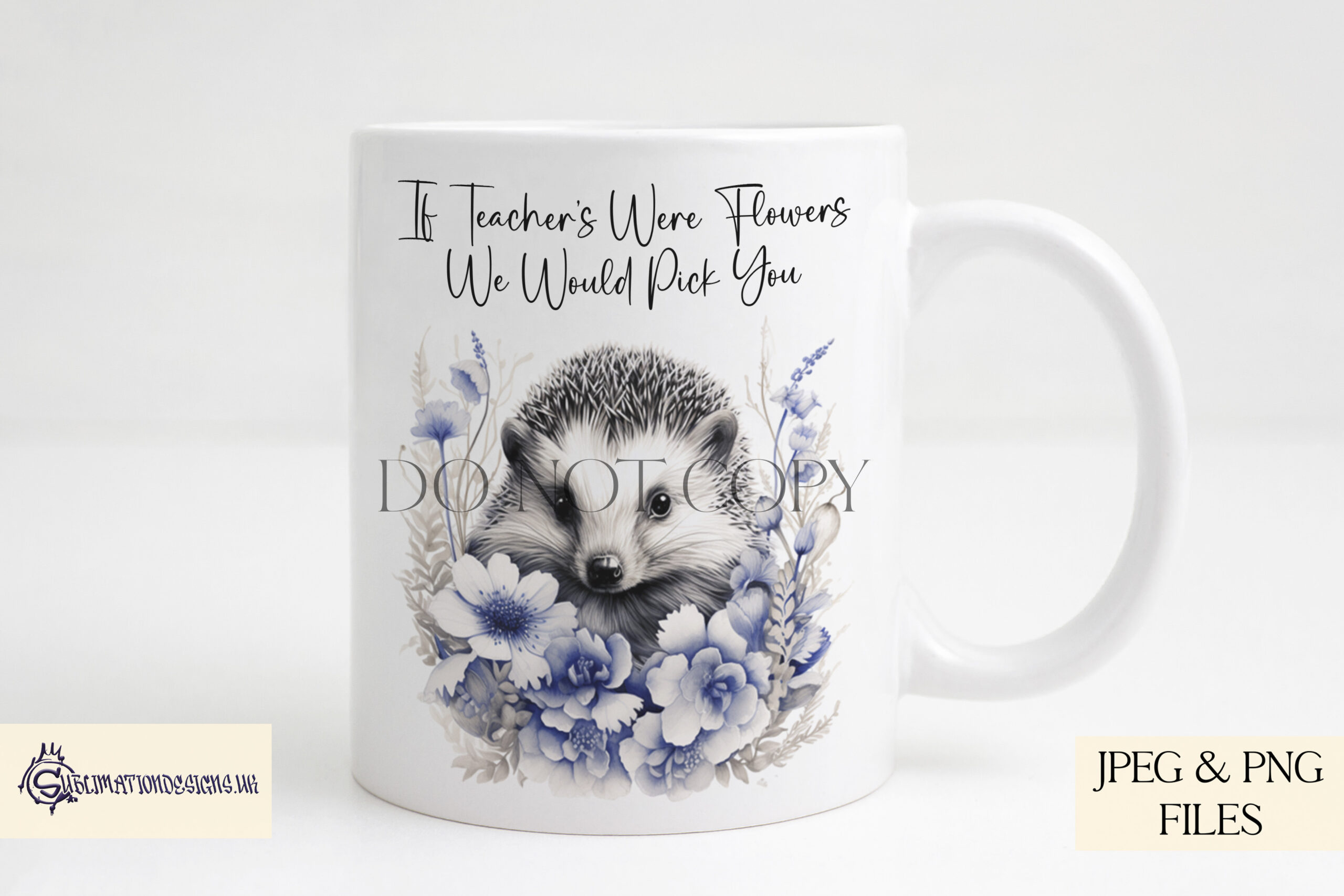 Hedgehog Floral Design
