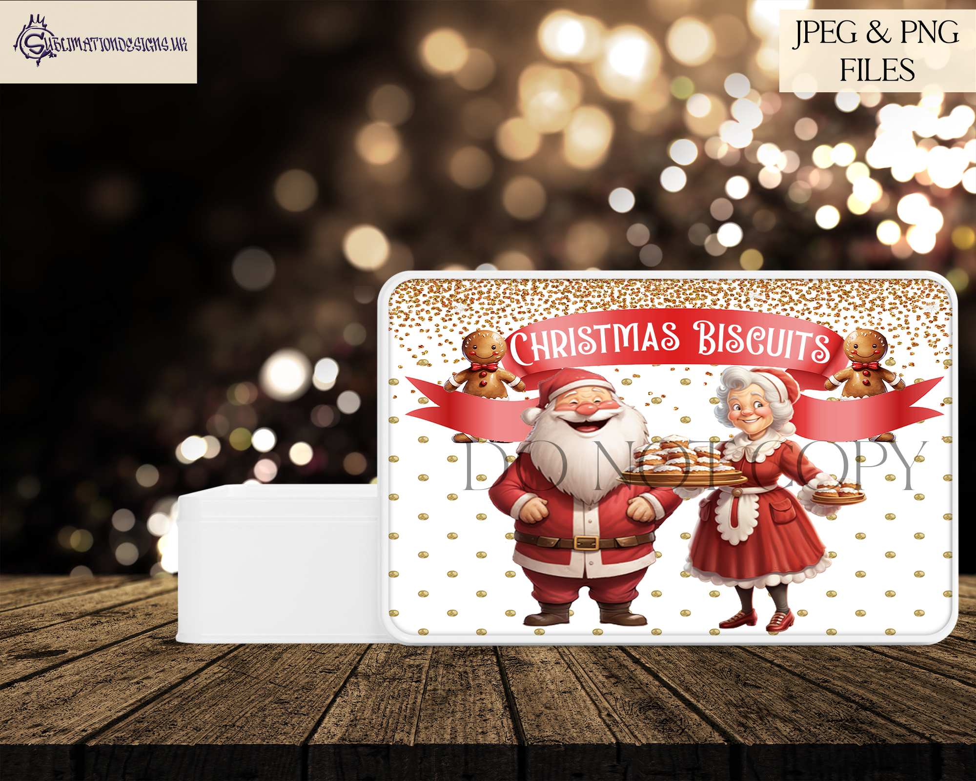 Santa's Kitchen Christmas Design Set