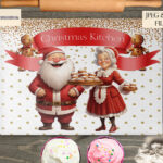 Santa's Kitchen Christmas Design Set
