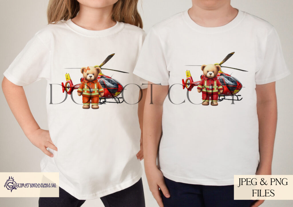 Air Ambulance Teddy Bear Flight Collection