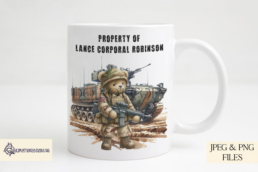 Military Combat Inspired Teddy Bear Design