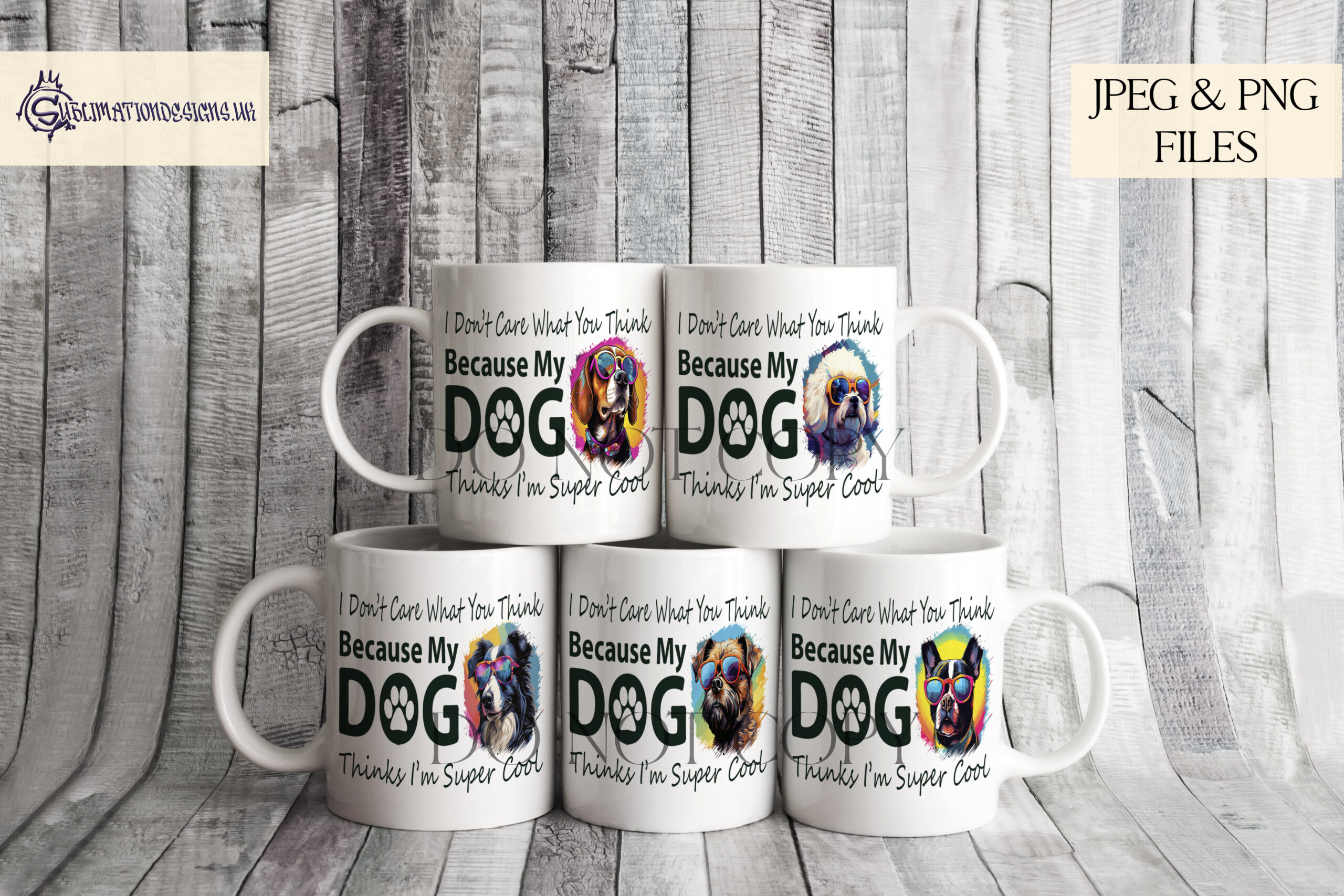 Super Cool Dogs Series 1 with 21 Breeds